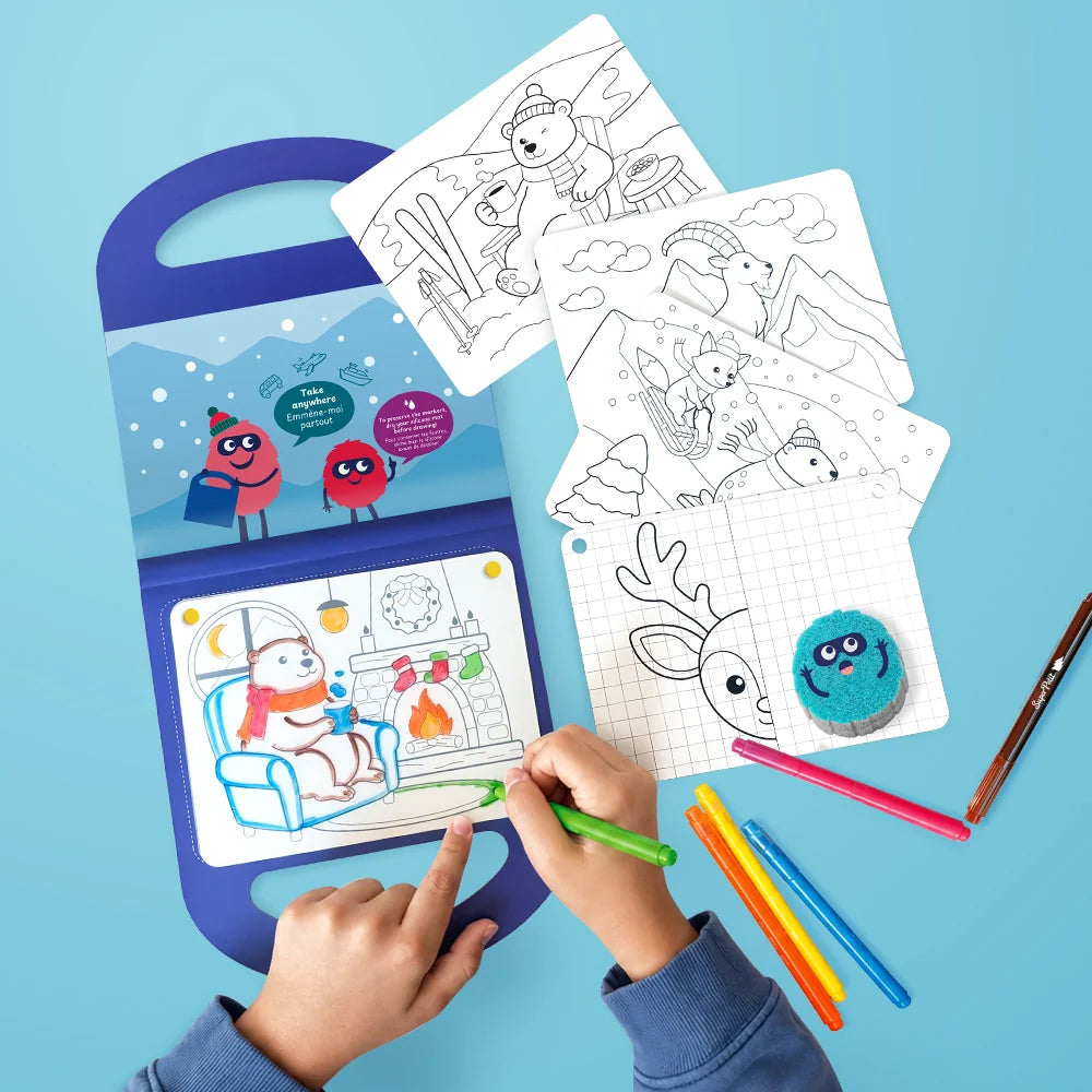 DRAWING KIT - SNOW FUN
