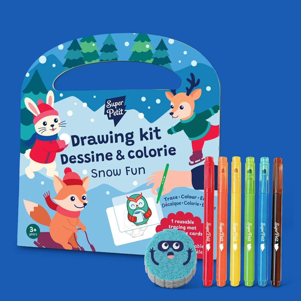 DRAWING KIT - SNOW FUN