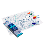 Coloriage effaçable et réutilisable - Barrière de Corail