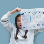 Coloriage effaçable et réutilisable - Forêt Boréal