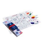 Coloriage effaçable et réutilisable circuit