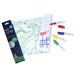 Coloriage effaçable et réutilisable - Dino