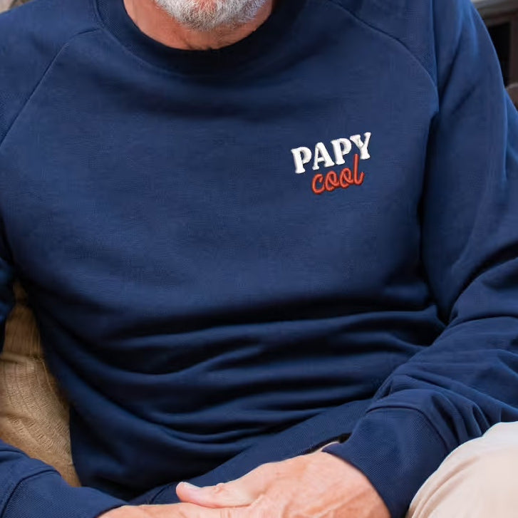 Sweatshirt homme papy cool
