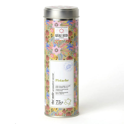 Thé Noir - Pistache - Boîte Ronde 75g