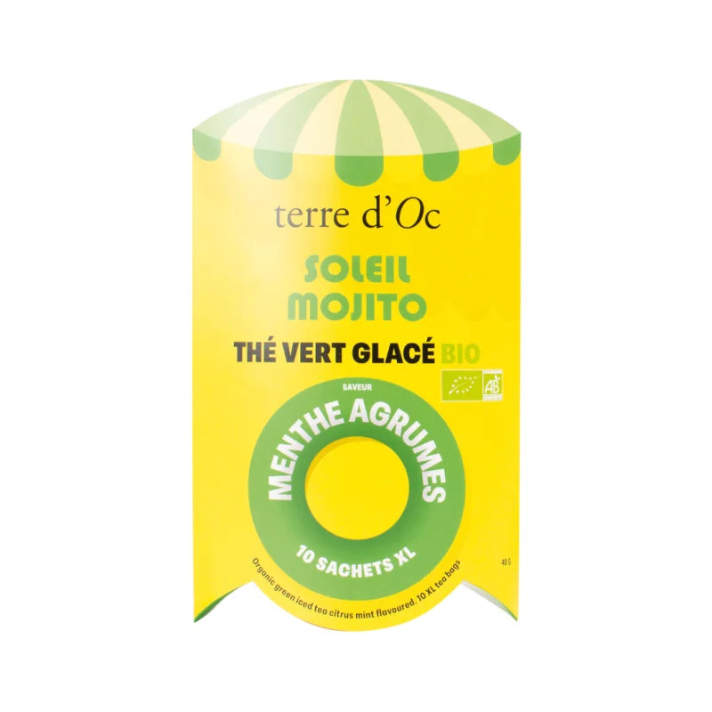 Thé Vert Glacé Bio - Menthe Agrumes