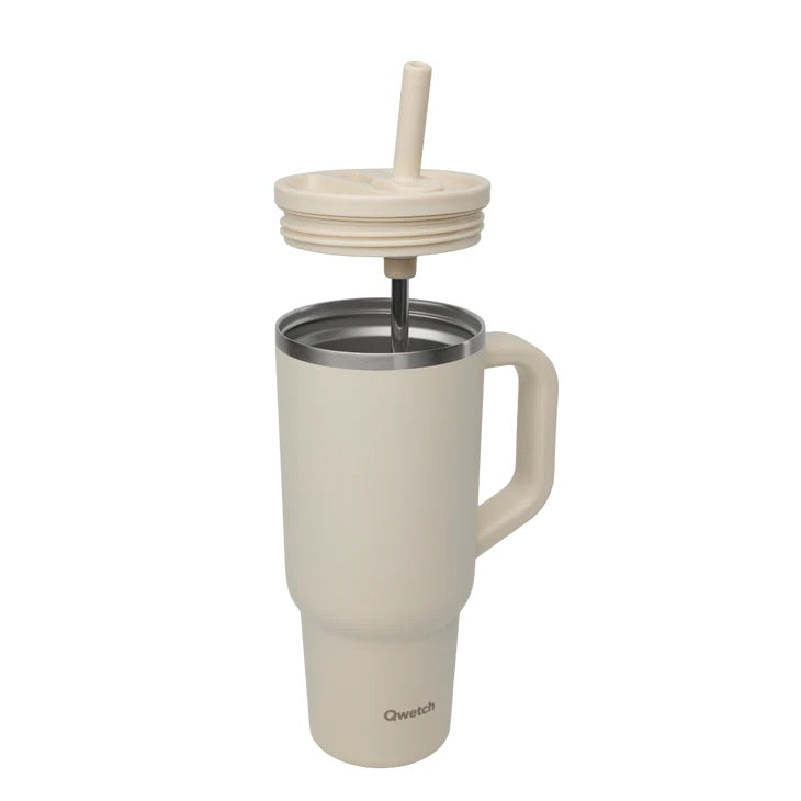 Travel Cup isotherme avec bouchon étanche - Matt Sable - 900ml