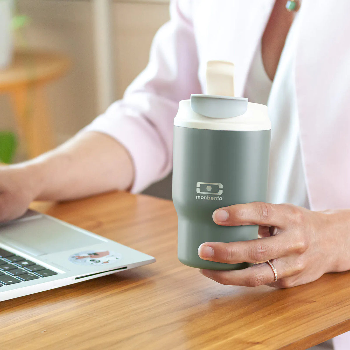 Mug isotherme S - Vert Natural