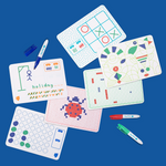 6 jeux effaçables et réutilisables