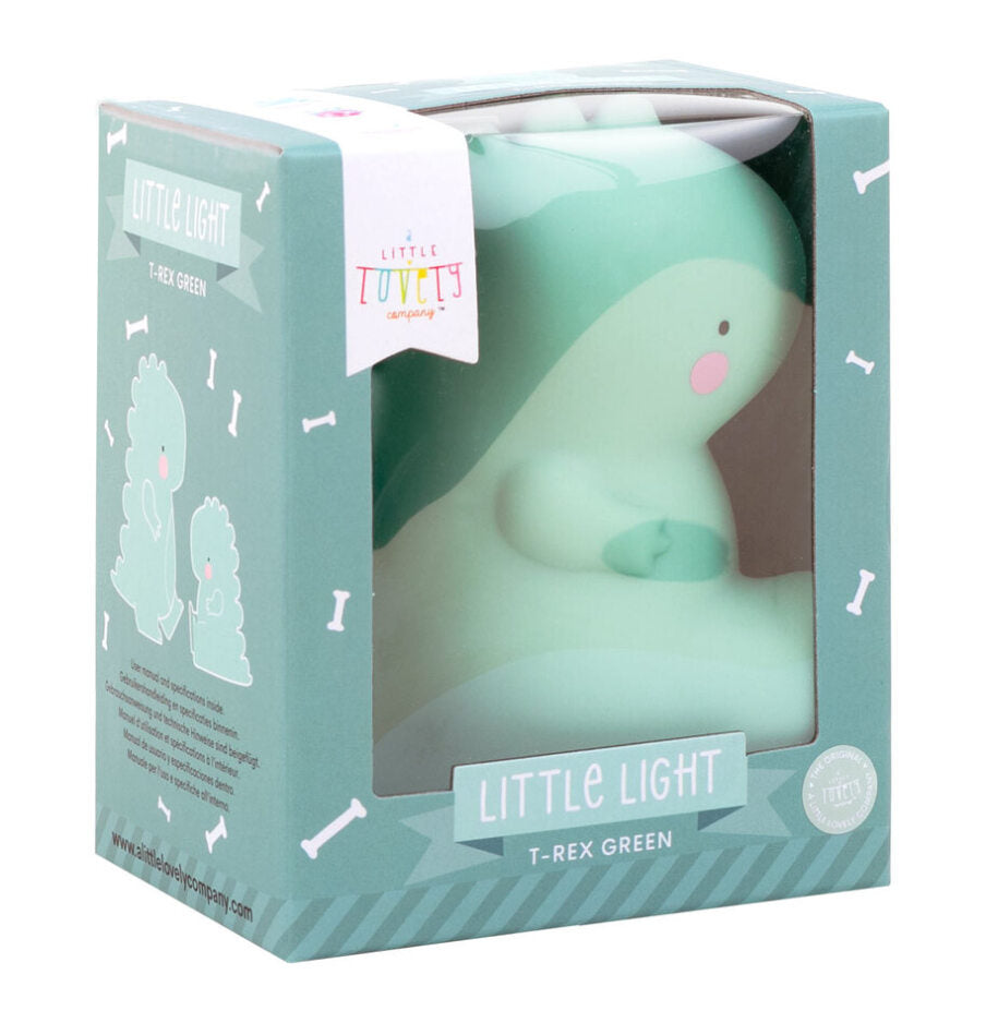 Veilleuse Enfant T-Rex Vert