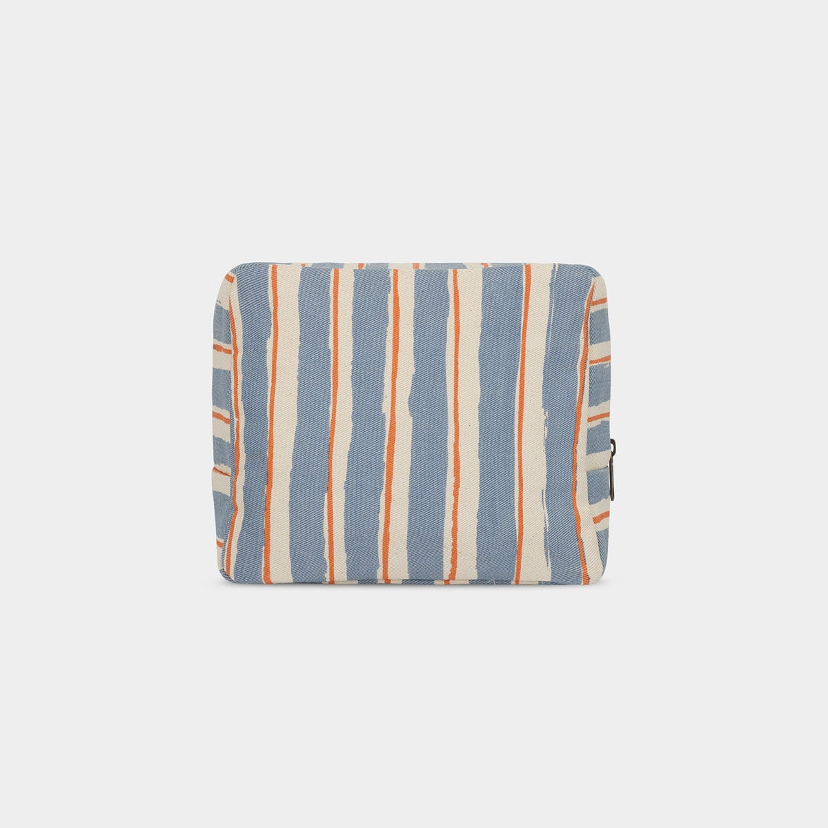 Trousse de Toilette Alix - Rayures Larges Bleu