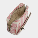 Trousse de Toilette Alix - Rayures Larges Rose