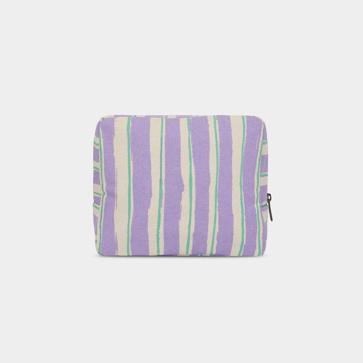 Trousse de Toilette Alix - Rayures Larges Violet