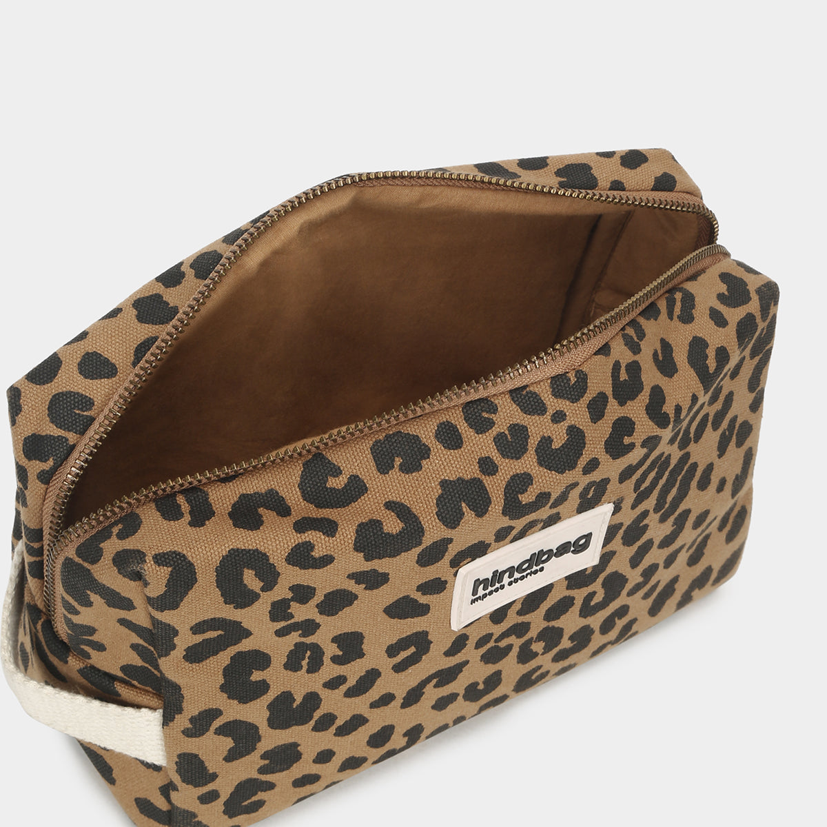 Trousse de toilette Léon - Léopard Cannelle