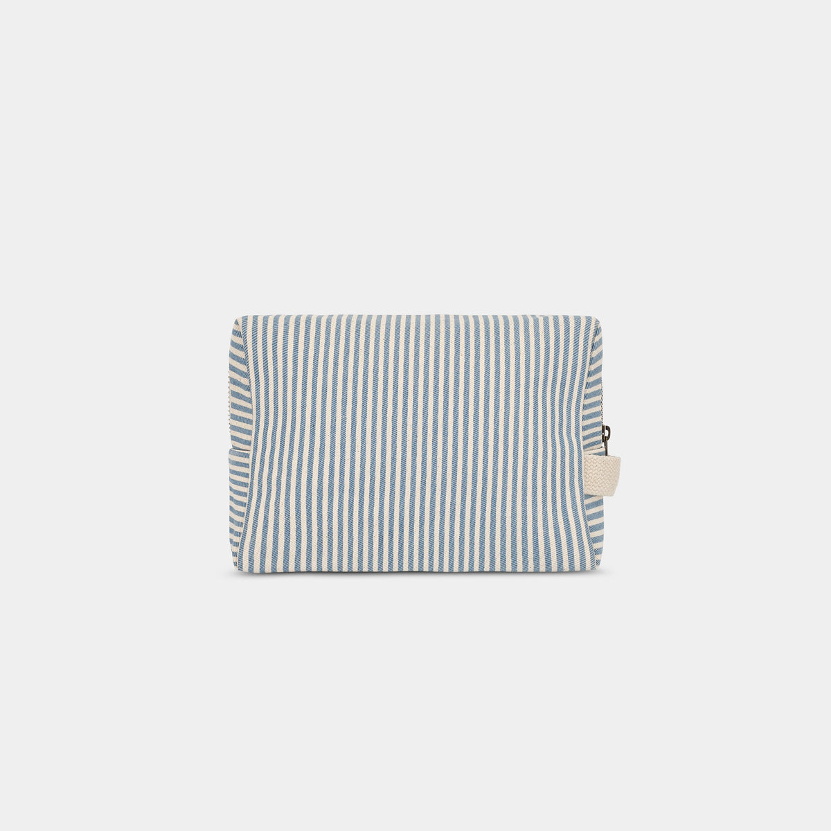 Trousse de Toilette Léon - Rayures Fines Bleu