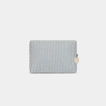 Trousse de Toilette Léon - Rayures Fines Bleu