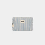 Trousse de Toilette Léon - Rayures Fines Bleu