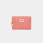 Trousse de Toilette Léon - Rayures Fines Rouge