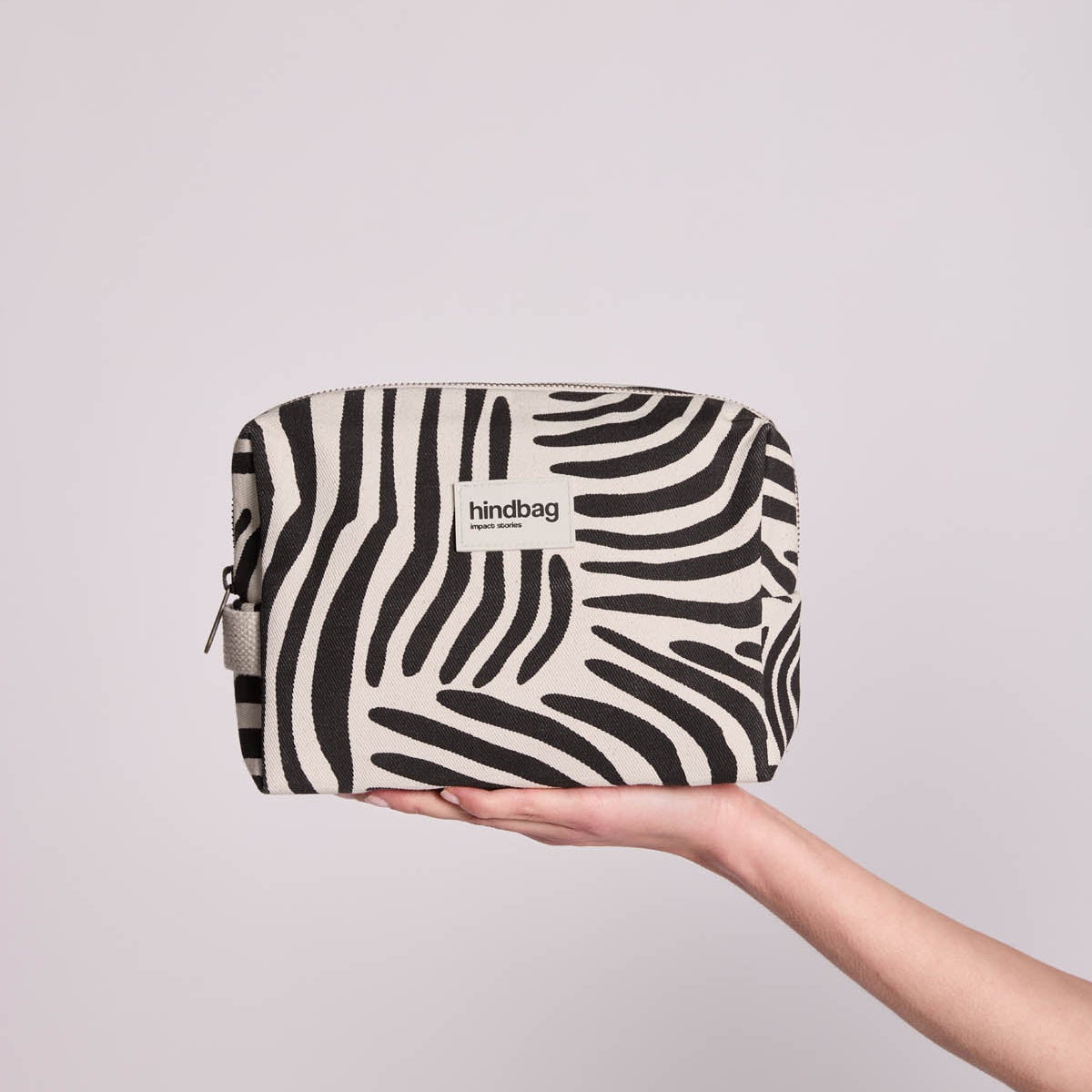 Trousse de Toilette Léon - Tigre Ecru
