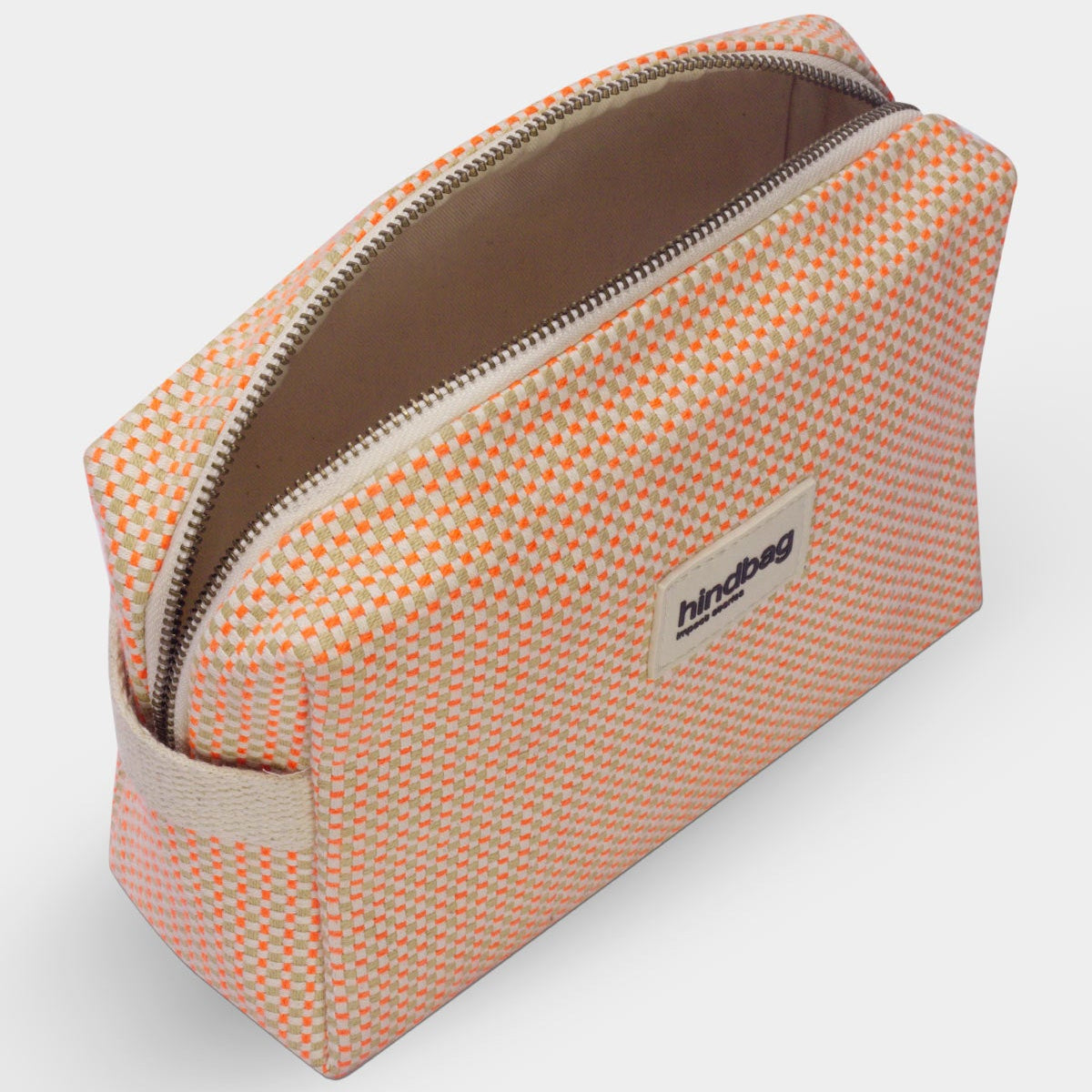Trousse de Toilette Léon - Tressage Corail
