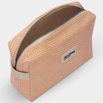 Trousse de Toilette Léon - Tressage Corail