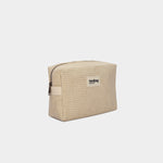Trousse de Toilette Léon - Tressage Écru