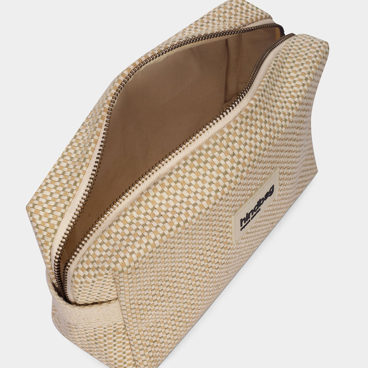 Trousse de Toilette Léon - Tressage Écru