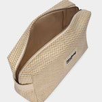 Trousse de Toilette Léon - Tressage Écru