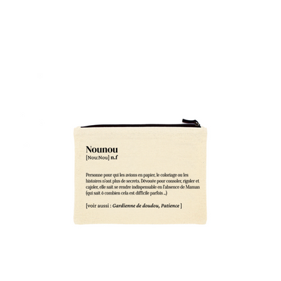 Trousse définition - Nounou