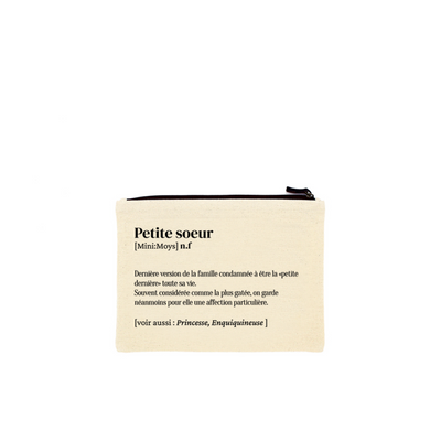 Trousse définition - Petite soeur