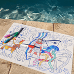 Coloriage effaçable et réutilisable - Les aventures d'Ulysse